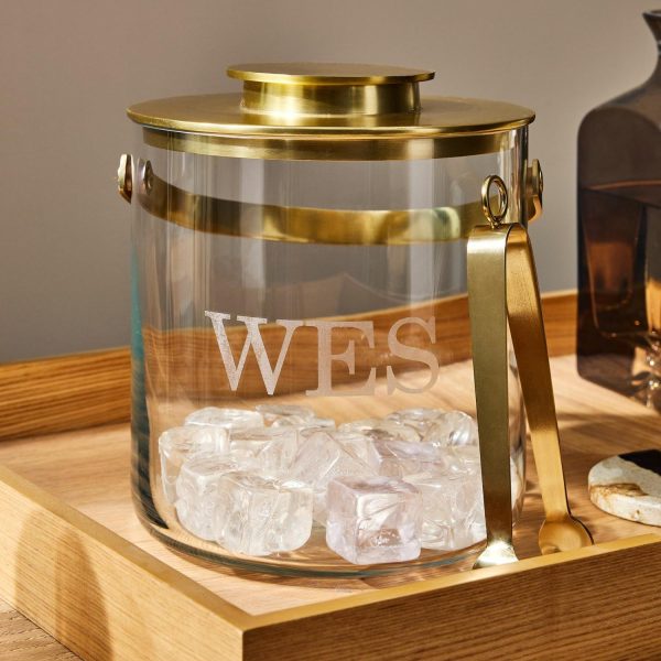 Archer Barware Ice Bucket W/ Tongs  |  Glassware & Barware Glassware & Barware Glassware & Barware