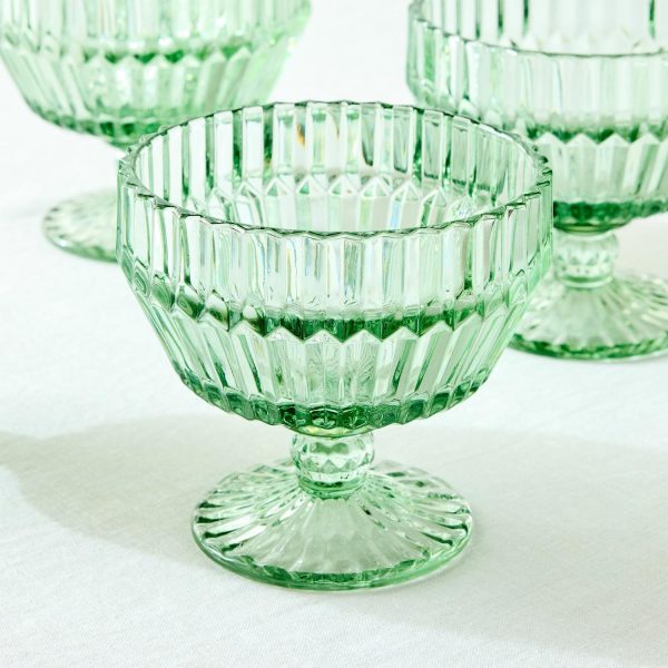 Archie Glass Coupes (Set Of 4)  |  Dinnerware Dinnerware Dinnerware