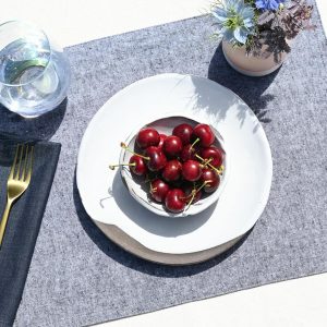 Atelier Saucier Chambray Placemat  |  Table Linens Kitchen & Dining Table Linens