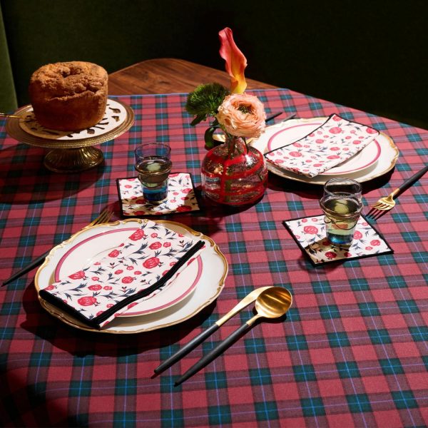 Atelier Saucier Jubilee Plaid Tablecloth  |  Table Linens Kitchen & Dining Table Linens