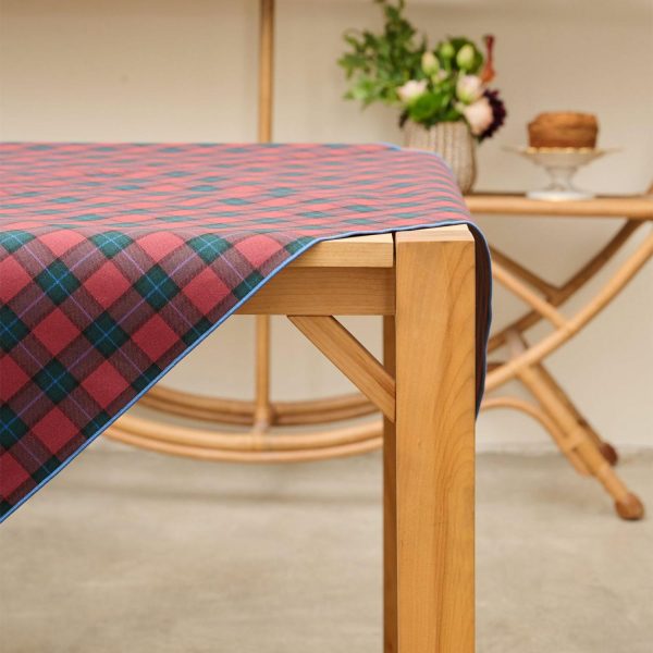 Atelier Saucier Jubilee Plaid Tablecloth  |  Table Linens Kitchen & Dining Table Linens