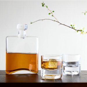 Cask Whiskey Decanter And Glasses  |  Glassware & Barware Glassware & Barware Glassware & Barware