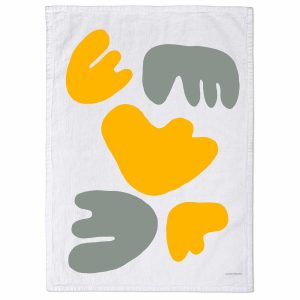 Claudia Pearson Ebb & Flow Cotton Tea Towel  |  Kitchen Kitchen Kitchen