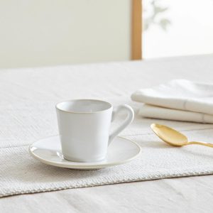 Costa Nova Beja Stoneware Coffee Cup & Saucers (Set Of 4)  |  Dinnerware Dinnerware Dinnerware