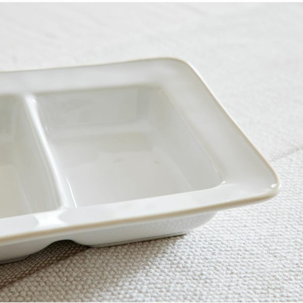 Costa Nova Beja Stoneware Triple Dish Serving Tray  |  Serveware Kitchen & Dining Serveware