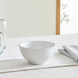 Costa Nova Pearl White Pasta Bowls (Set Of 4)  |  Dinnerware Dinnerware Dinnerware