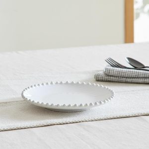 Costa Nova Pearl White Stoneware Bread Plates (Set Of 4)  |  Dinnerware Dinnerware Dinnerware