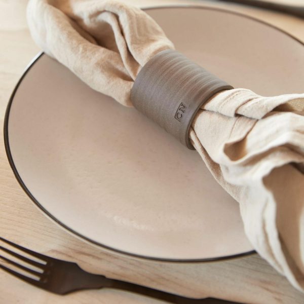 Costa Nova Round Ceramic Napkin Rings (Set Of 4)  |  Table Linens Kitchen & Dining Table Linens