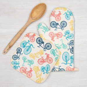 Counter Couture Bike Oven Mitt & Pot Holder  |  Kitchen Kitchen Kitchen