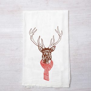 Counter Couture Holiday Deer Towel  |  Kitchen Kitchen Kitchen