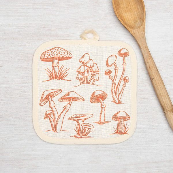 Counter Couture Mushroom Oven Mitt & Pot Holder  |  Kitchen Kitchen Kitchen