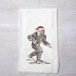 Counter Couture Santa Sasquatch Towel  |  Kitchen Kitchen Kitchen