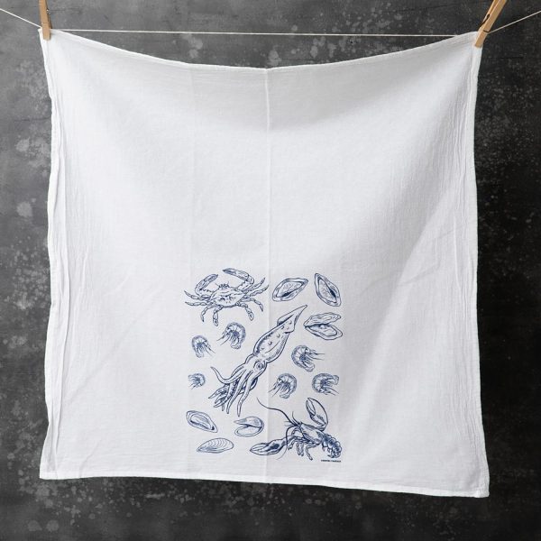 Counter Couture Seafood Towel  |  Kitchen Kitchen Kitchen