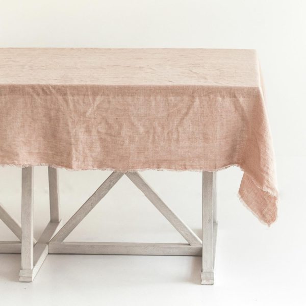 Creative Stone Washed Linen Tablecloth Collection  |  Table Linens Kitchen & Dining Table Linens