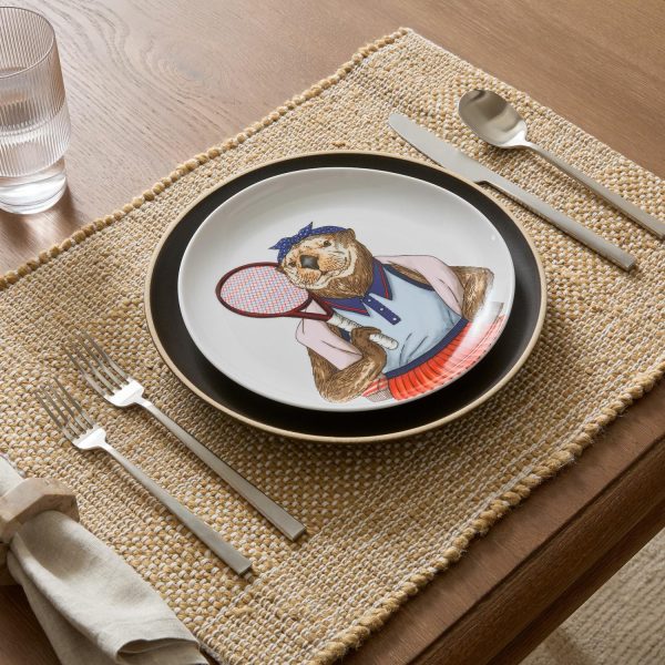 Dapper Animal Preppy Americana Salad Plates  |  Dinnerware Dinnerware Dinnerware