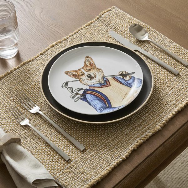 Dapper Animal Preppy Americana Salad Plates  |  Dinnerware Dinnerware Dinnerware