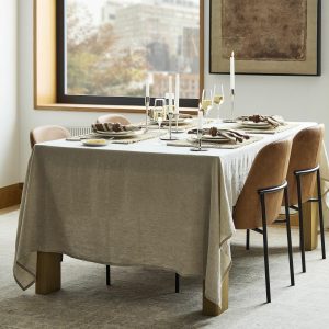 European Linen Tablecloth  |  Table Linens Kitchen & Dining Table Linens