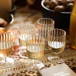 Fleck Kira Wine Glasses (Set Of 4)  |  Glassware & Barware Glassware & Barware Glassware & Barware