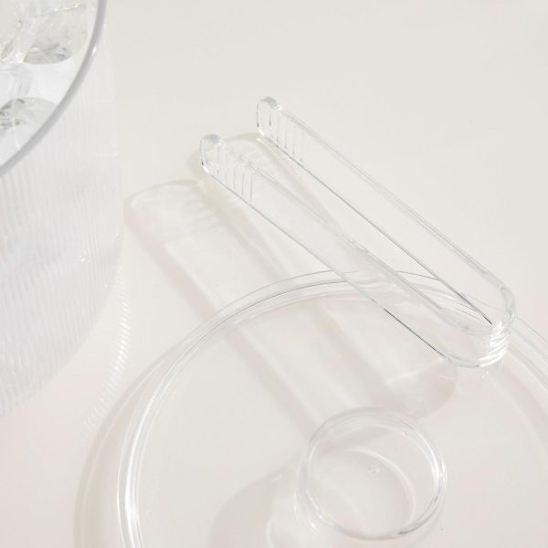 Fluted Acrylic Ice Bucket  |  Glassware & Barware Glassware & Barware Glassware & Barware