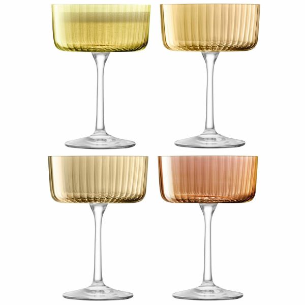 Gems Coupe Glasses (Set Of 4)  |  Glassware & Barware Glassware & Barware Glassware & Barware