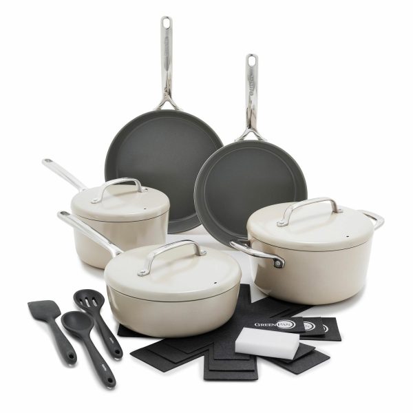 Greenpan™ Gp5 Healthy Ceramic Nonstick 15-Piece Cookware Set  |  Kitchen Kitchen Kitchen