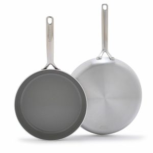 Greenpan™ Gp5 Stainless Steel 2-Piece Frypan Set  |  Kitchen Kitchen Kitchen