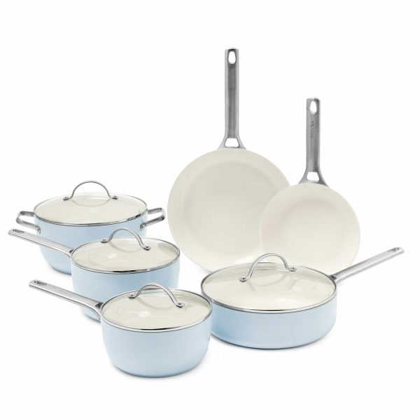 Greenpan™ Padova Ceramic Nonstick 10-Piece Cookware Set  |  Kitchen Kitchen Kitchen