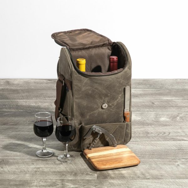 Insulated Double Wine & Cheese Bag  |  Outdoor Kitchen & Dining Outdoor