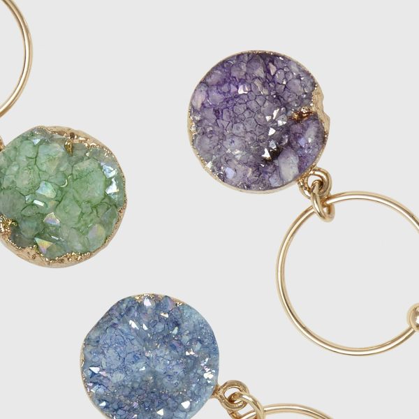 Joanna Buchanan Druzy Wine Charms  |  Glassware & Barware Glassware & Barware Glassware & Barware