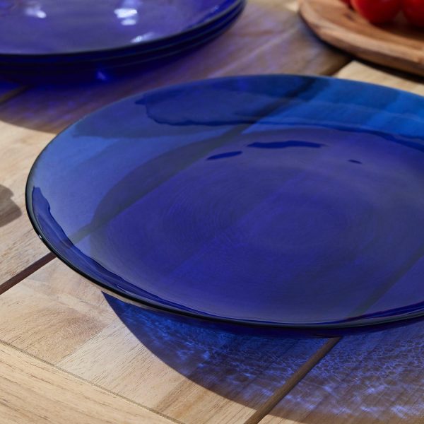 Los Cabos Glass Dinner Plates (Set Of 4)  |  Dinnerware Dinnerware Dinnerware