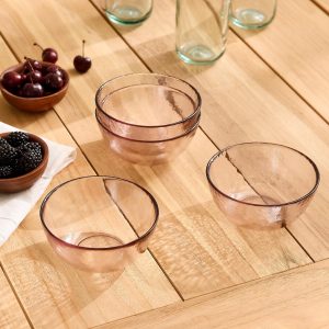 Los Cabos Glass Small Bowls (Set Of 4)  |  Dinnerware Dinnerware Dinnerware