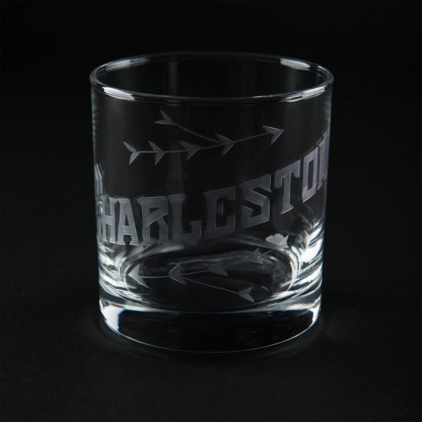 Love & Victory City Rocks Glass  |  Glassware & Barware Glassware & Barware Glassware & Barware