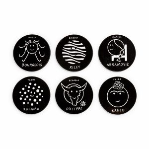 Moma Herstory Of Art Coasters (Set Of 6)  |  Glassware & Barware Glassware & Barware Glassware & Barware