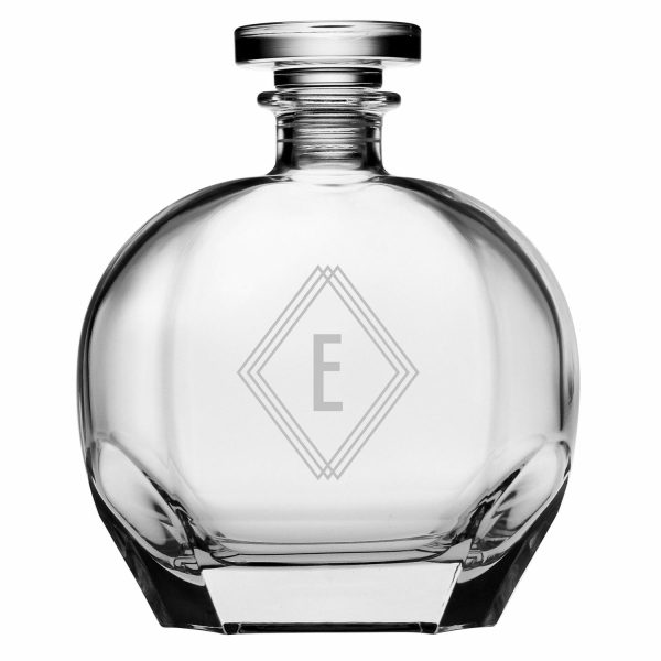 Monogram Puccini Glass Decanter  |  Glassware & Barware Glassware & Barware Glassware & Barware