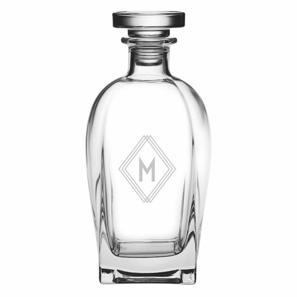 Monogram Rossini Glass Decanter  |  Glassware & Barware Glassware & Barware Glassware & Barware