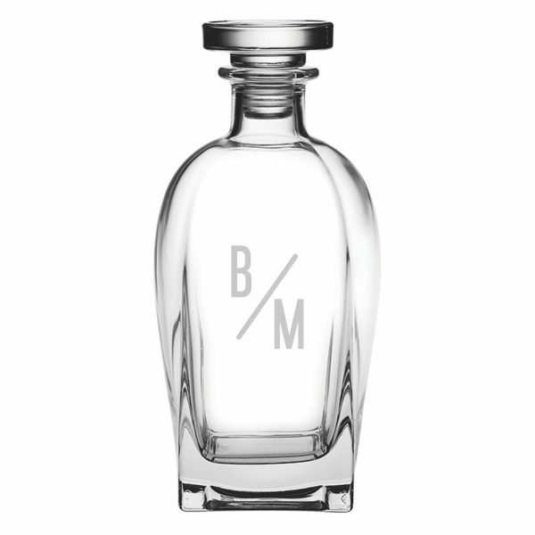 Monogram Rossini Glass Decanter  |  Glassware & Barware Glassware & Barware Glassware & Barware