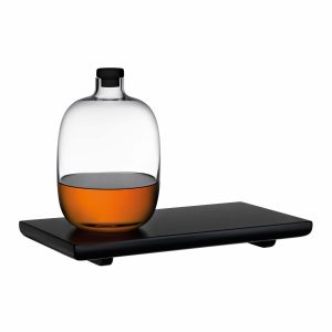 Nude Malt Whiskey Bottle W/ Tray  |  Glassware & Barware Glassware & Barware Glassware & Barware