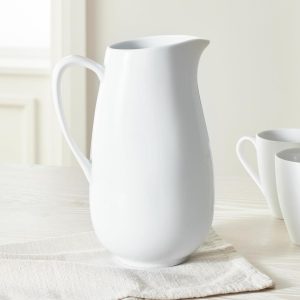 Organic Porcelain Pitcher  |  Kitchen Kitchen Kitchen