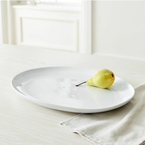 Organic Porcelain Serving Platters,Small Platter – 12"  |  Serveware Kitchen & Dining Serveware