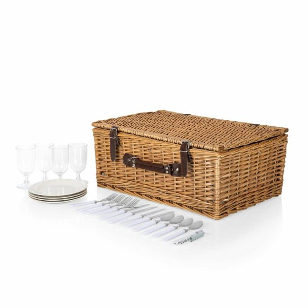 Party Pack Picnic Basket (22 Piece Set)  |  Outdoor Kitchen & Dining Outdoor