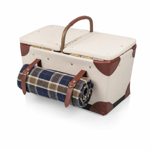 Picnic Time Pioneer Picnic Basket For Two  |  Outdoor Kitchen & Dining Outdoor