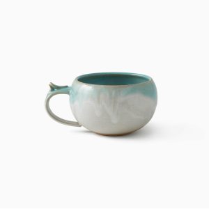 Pottery32 Hand-Painted Raw Clay Mug  |  Dinnerware Dinnerware Dinnerware