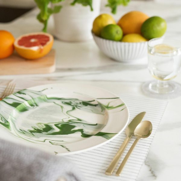 Proper Table Eliot Ticking Stripe Placemat  |  Table Linens Kitchen & Dining Table Linens