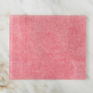 Proper Table Waller Chambray Placemat – Red  |  Table Linens Kitchen & Dining Table Linens