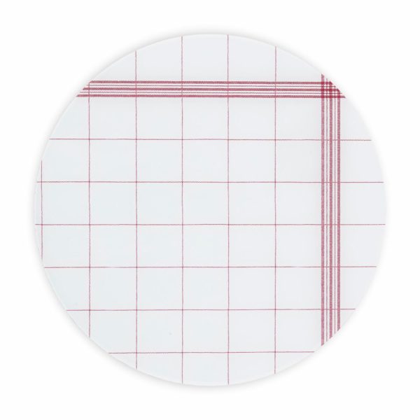 Proper Table Wilson French Check Placemat – Red  |  Table Linens Kitchen & Dining Table Linens