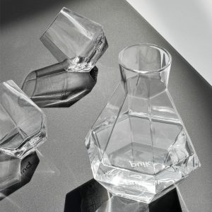 Puik Designs Faceted Glass Carafe  |  Glassware & Barware Glassware & Barware Glassware & Barware