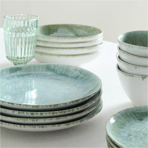 Reactive Glaze Stoneware Dinnerware (Set Of 16)  |  Dinnerware Dinnerware Dinnerware