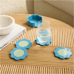 Rhode Lacquer Coasters (Set Of 4)  |  Glassware & Barware Glassware & Barware Glassware & Barware