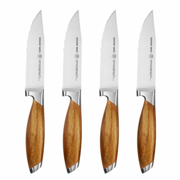 Schmidt Brothers Bonded Teak Steak Knives (Set Of 4)  |  Kitchen Kitchen Kitchen