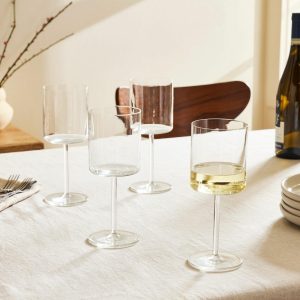 Schott Zwiesel Modo Crystal White Wine Glasses (Set Of 4)  |  Glassware & Barware Glassware & Barware Glassware & Barware